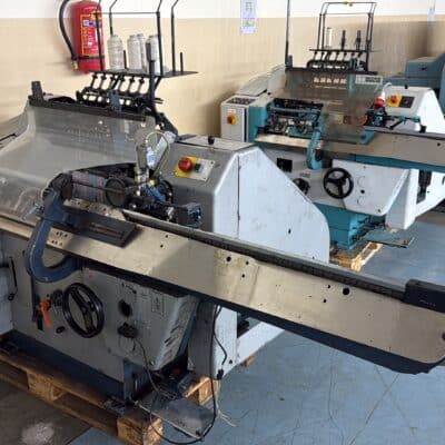 Polygraph Sewing Machine. Blue and Silver